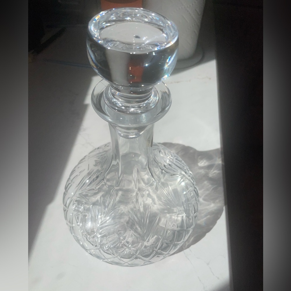 Garanti France Genuine Lead Crystal Decanter 24% DE